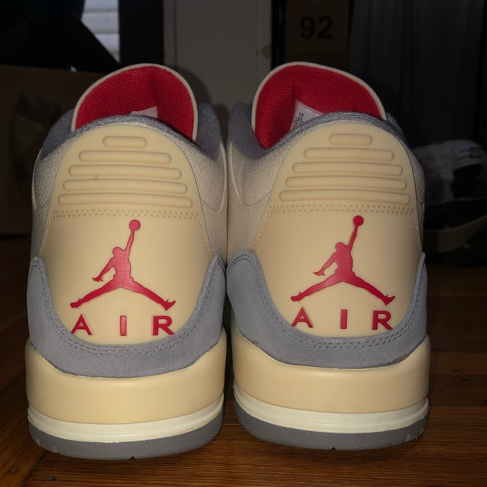 Air Jordan 3 Retro Muslin Mens Size 15 - Picture 6 of 9
